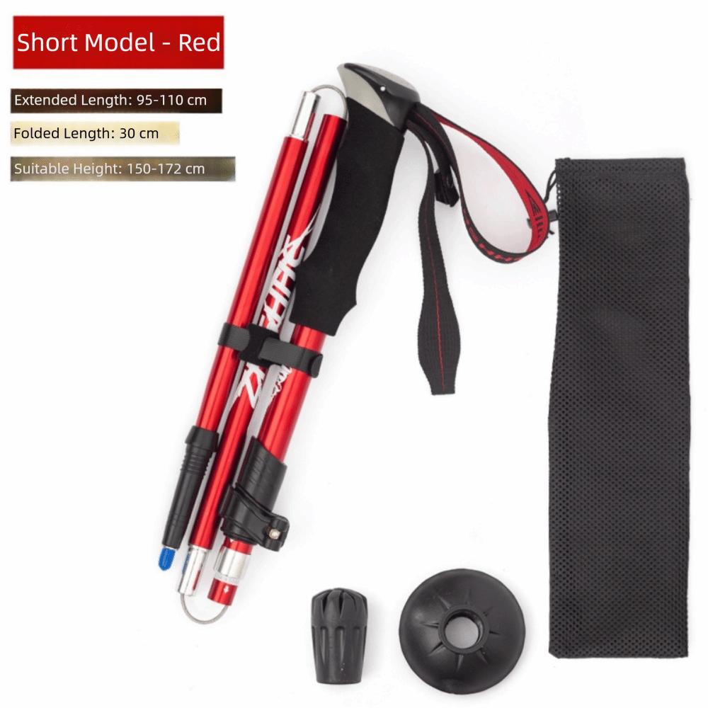 Алюминиевая палка для кросс-кантри, трость для брода из ЭВА, удобная рукоятка, уличные треккинговые палки, альпинизм