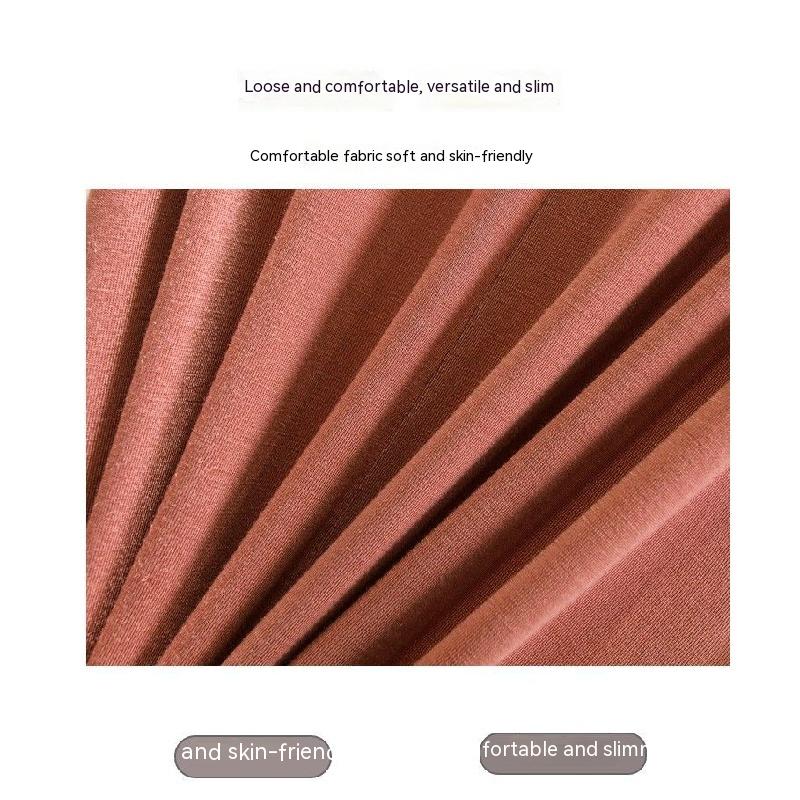 Снаружи модальная футболка с длинными рукавами в корейском стиле, весенне-летняя свободная рубашка большого размера с капюшоном