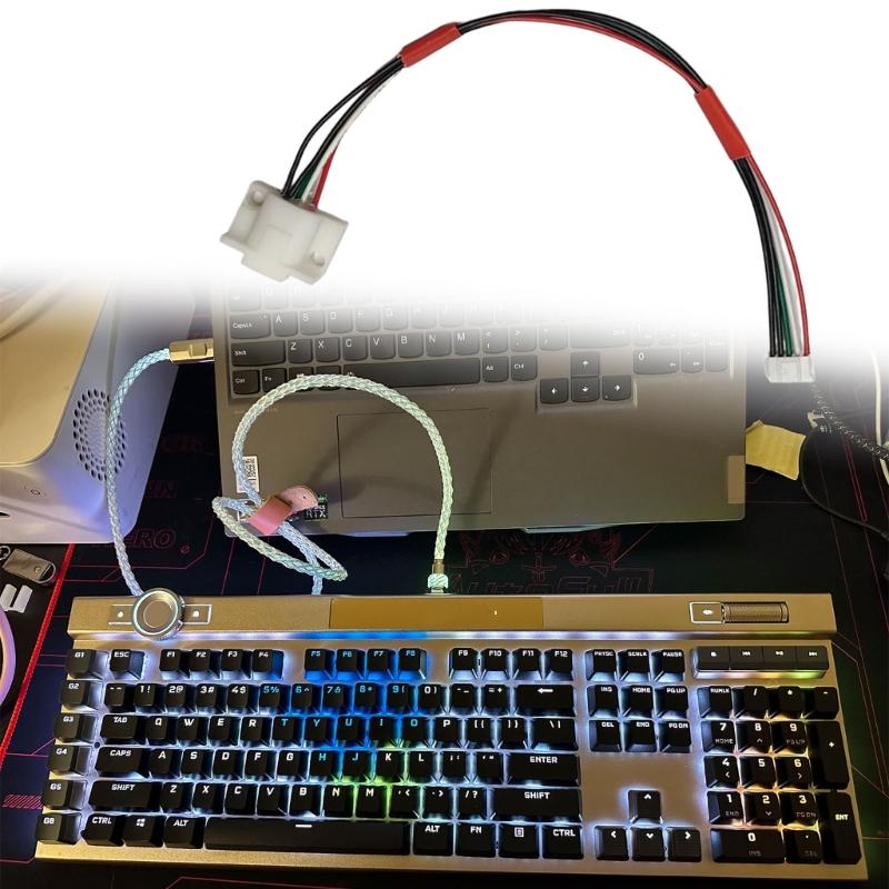 Универсальный модуль разделения клавишного провода Type-C, высокая скорость передачи данных для игровых клавиатур K100