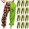 Women's Casual Fashion Christmas Printed Casual Sweatpants Elastic Waist Drawstring Pants