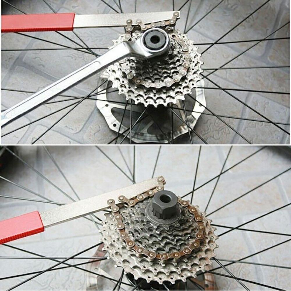 Tools Bike Spanner Whip Cog Remover Cassette Sprocket Remover Bike Freewheel Chain Bicycle Wrench