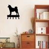 Promotion Shiba Inu Dog Key Hooks & Keychain Holder Small 6 Inch Wide Wall Hook Bathroom Accessories Home Decoration Artwork