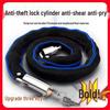 Shear-Resistant Anti-Theft Chain Lock for Electric Cars, Bikes, and Mountain Bikes