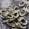 5 Pcs Portable Outdoor Climbing Hook S-Ring Carabiner Dual Buckle Mini Keychain