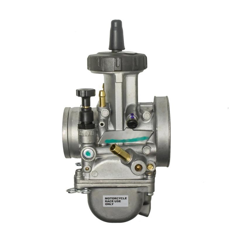 Для карбюратора KEIHIN PWK 33 34 35 36 38 40 42 мм Racing Parts Скутеры Мотоцикл для бездорожья Квадроцикл Power Jet 250cc Мотоцикл Большой калибр