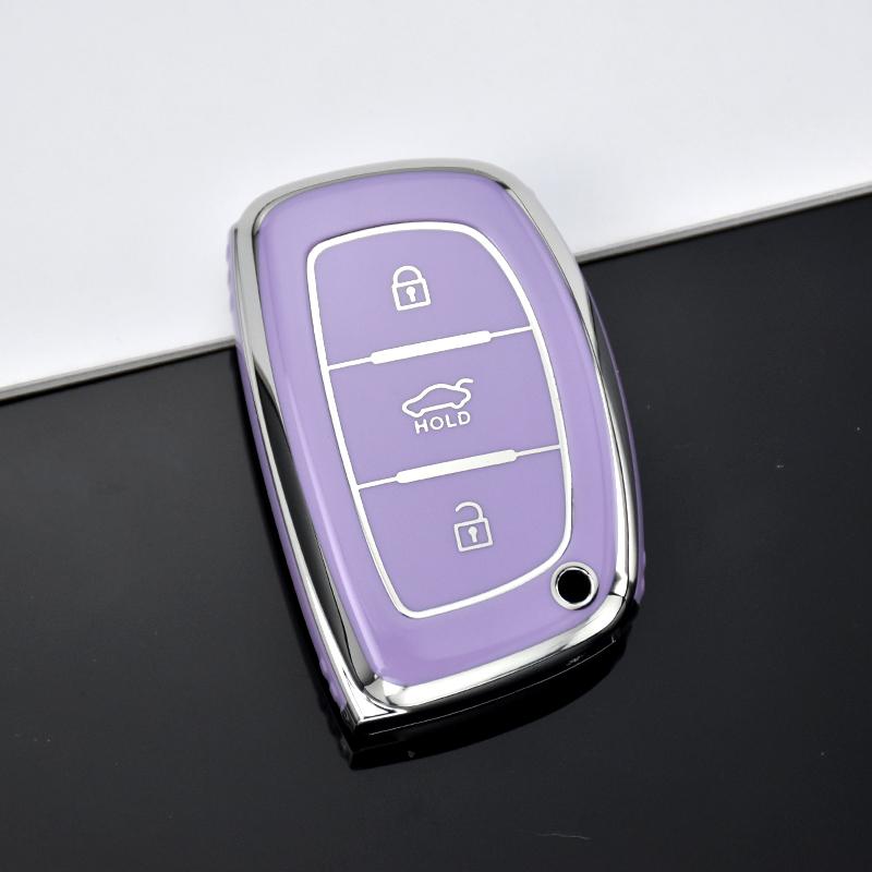 3 4 кнопки новый чехол для смарт-ключа из ТПУ для Hyundai Tucson Santa Fe Rena Sonata Elantra Creta Ix35 Ix45 I10 I30 I40 аксессуары