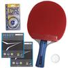 Nittaku Table Tennis Racket Set Recommended for Intermediate Players Drive Attack Table Tennis Racket Rubber Side Tape