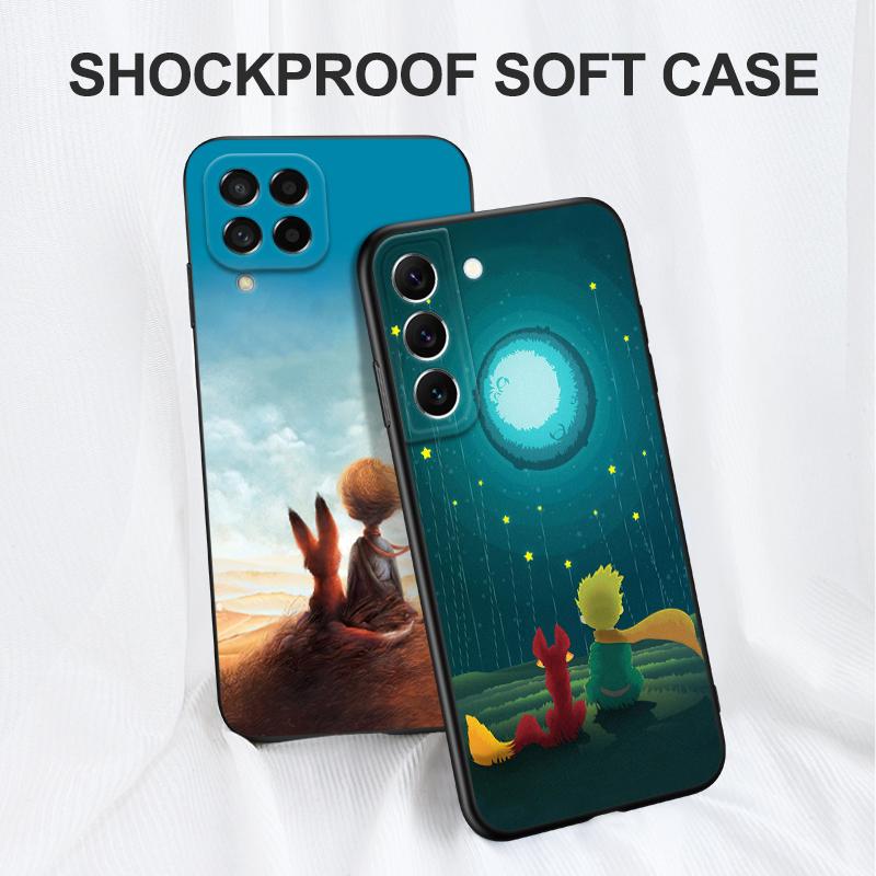 Черный чехол из ТПУ для Samsung Galaxy M53 M13 M62 A12 A22 A32 A42 A52 A72 4g 5gA20S задняя крышка