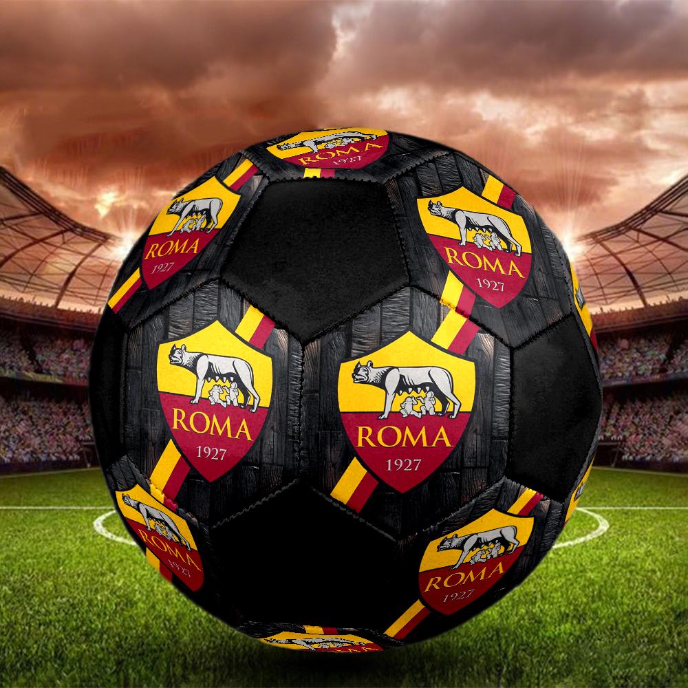 A.S. Roma.S Roma Мяч для мини-футбола Разноцветный Машинная строчка ПВХ Размер 5 Готов к командным тренировкам и соревнованиям Прочный Высокий отскок Крутой Спортивный Подарок