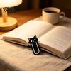 3D-печатная закладка-кошка, устойчивый зажим для книги, закладка, которая нелегко падает и не царапает, практичная отметка для чтения, аксессуар для книги