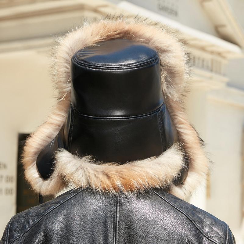 Ушанка Шапки-бомберы Пилот-траппер Солдатская шапка-ушанка Мужские снежные шапки