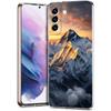 Гора Эверест первый в мире Чехол для телефона Для Samsung Galaxy S24 Ultra S23 FE S22 S20 S21 5G S10 S9 Plus S10E S8 Мягкий прозрачный чехол