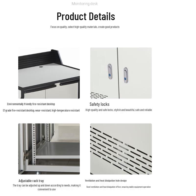 Modular Steel Control Desk