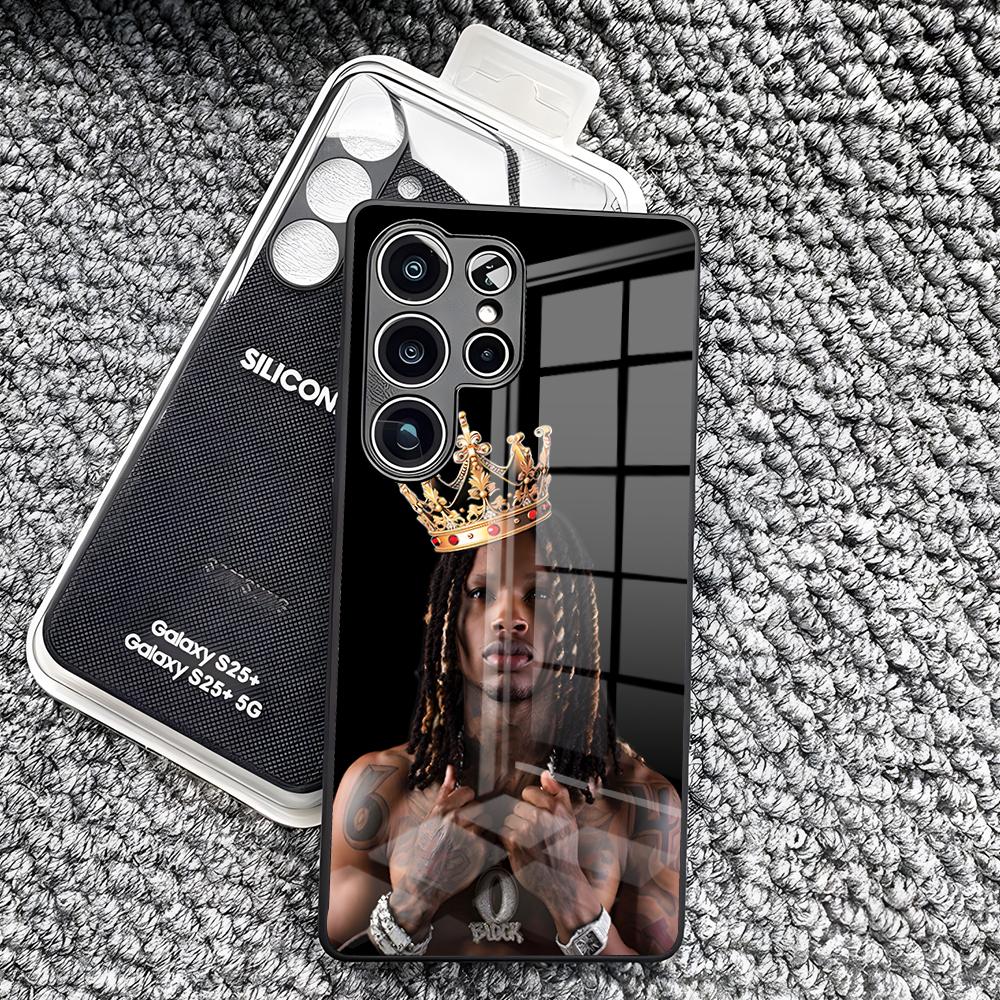 Rapper K-King Von Cool Phone Case For Samsung S26 Ultra S25 Edge Ultra S23 S22 S21 S20 Ultra Plus S24 Fe A25 Glass Cover