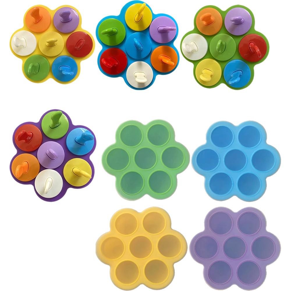 Силиконовая форма для мороженого и эскимо для домашних мини-угощений