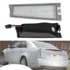2 шт. Фонари подсветки номерного знака для седана Cadillac CTS 2008 2009 2010 Белый светодиодный фонарь Cadillac