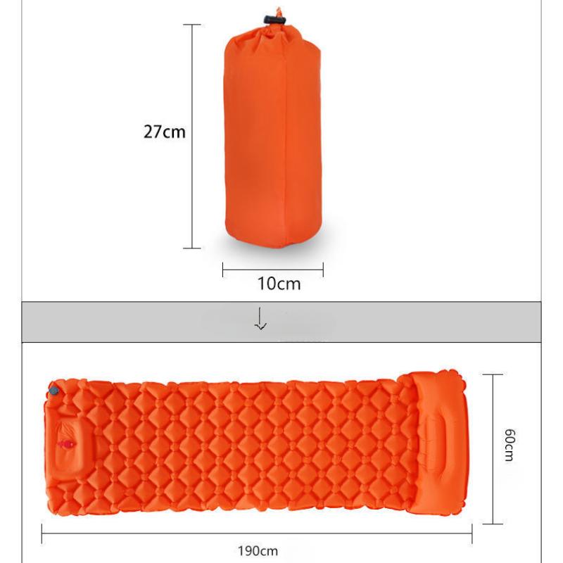 Надувной матрас для кемпинга в палатке, складная походная кровать, спальный коврик, одеяло для пикника, дорожный воздушный коврик, туристическое снаряжение