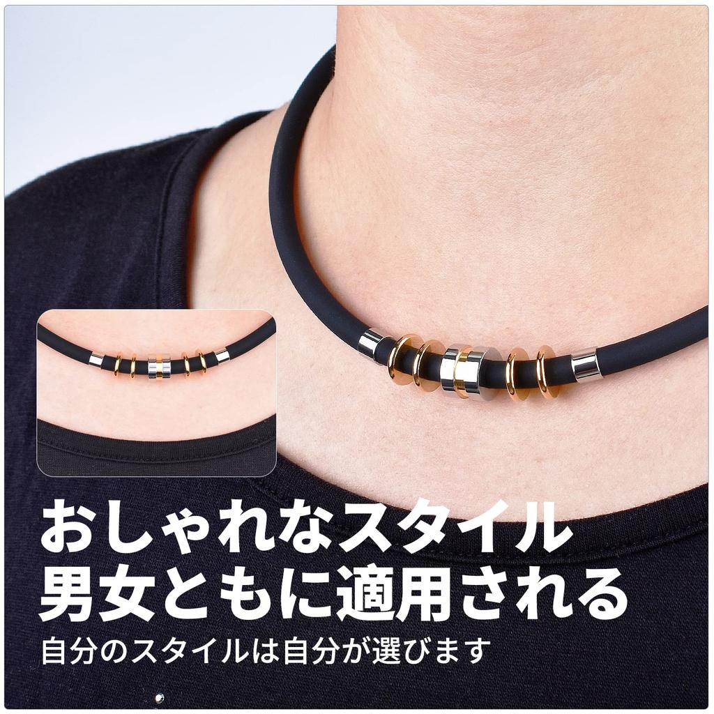 AIMEIS Magnetic Static Necklace Stainless Luxury Popular Worn by Many Baseball Metal Allergy Great Unisex Necklace, Eliminator, Goods, Steel, Fashion,