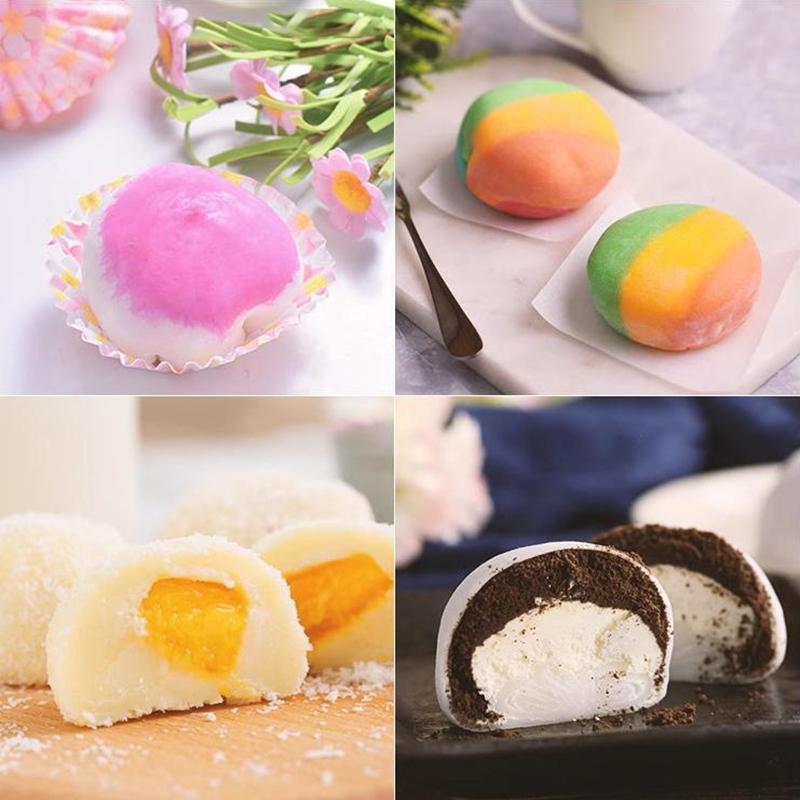 Практичная форма для десерта Daifuku, форма для выпечки торта, форма для выпечки снежка, форма для моти, 3D-алюминиевый шар