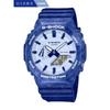 G Shock G Shock Blue Flower design Модель Ga 2100bwp 2ajr