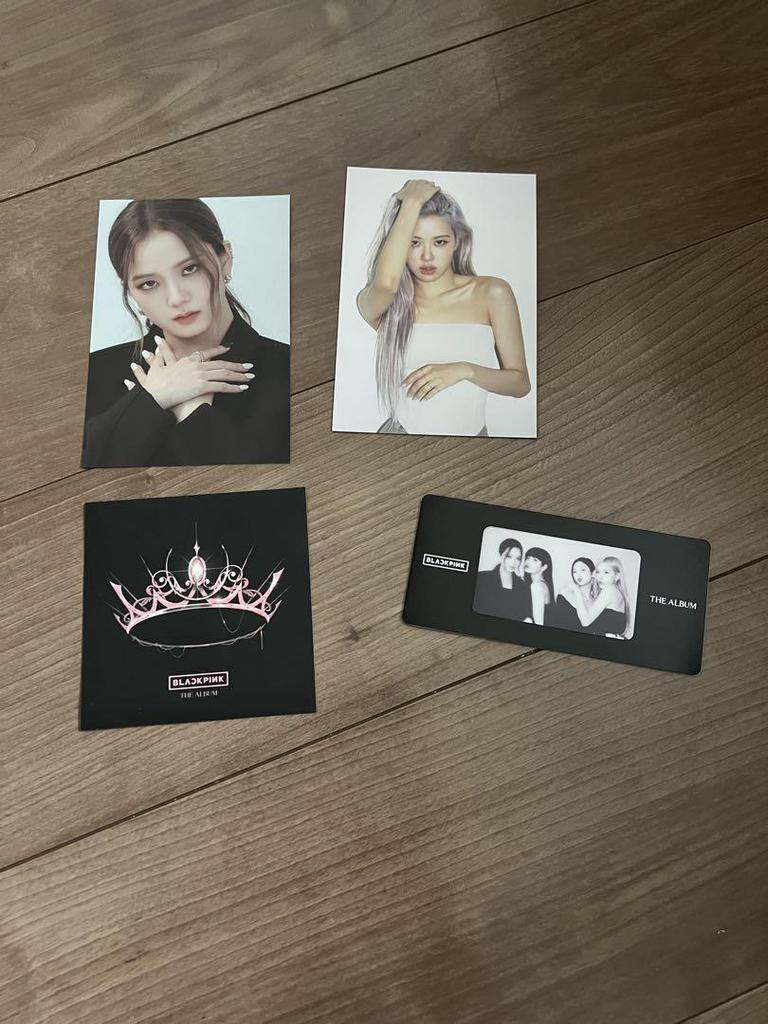 [USED] BLACKPINK THE ALBUM with Photo Card