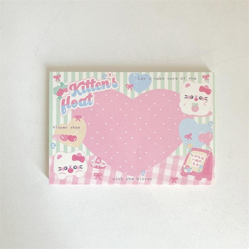 MINKYS Новое поступление Kawaii Cat Memo блокноты для записей Список дел Paperlaria Школьные канцелярские принадлежности