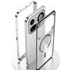 Чехол для Nothing Phone 4A Pro Phone 4A Алюминиевый Сплав Металлическая Рамка Бампер Матовый Акрил Magsafe Беспроводная Зарядка Чехол