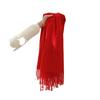 Autumn and Winter Solid Color Scarf Classic Bright Red Scarf Thickened Thorn Shawl
