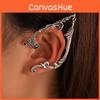 Cuff Gothic Elf Ear Hooks For Women With Alloy Material Trendy Ear Accessories