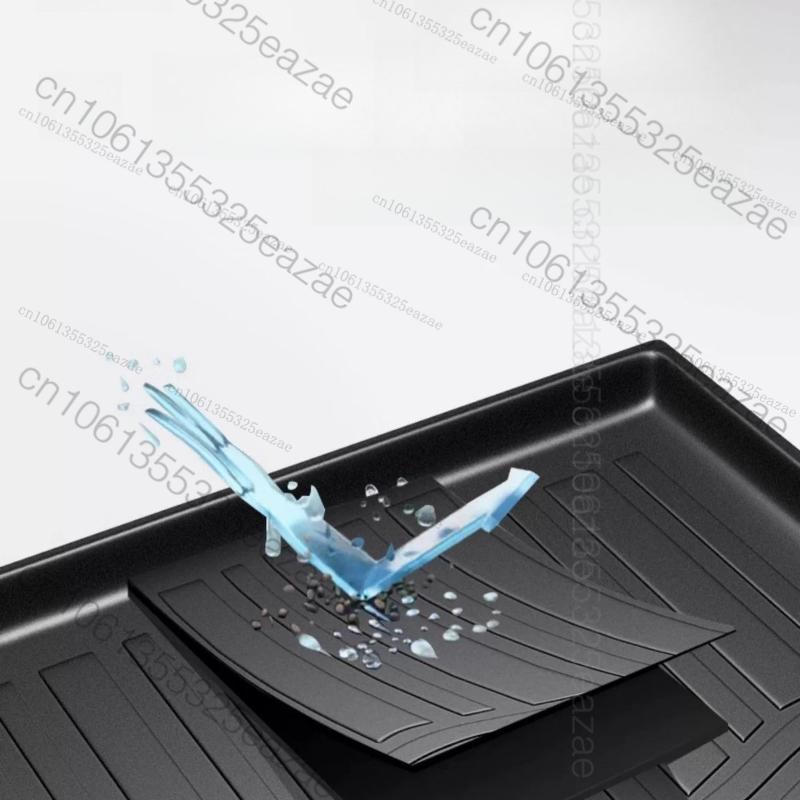 For MG S9 RX9 2026 2027 Rear Trunk Seat Backrest Cushion Anti-Kick Mat Car Accessories TPE Trunk Protection Pad Cargo Liner