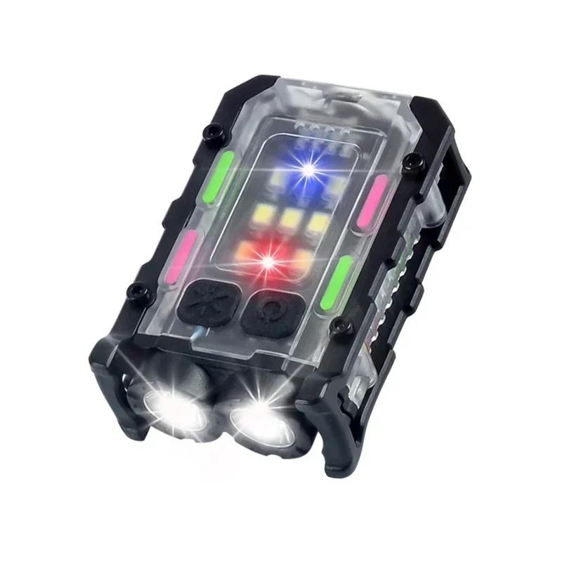 Яркий EDC фонарик Портативный мини светодиодный фонарь Инструменты для кемпинга и пеших прогулок на открытом воздухе Перезаряжаемый через USB Фонарь для бега, аварийный, для пеших прогулок