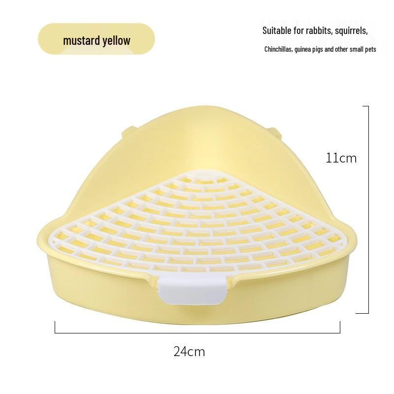 Кролик и Морская свинка Анти-опрокидывающийся Горшок для мочи - Фиксированный стиль для Шиншилл