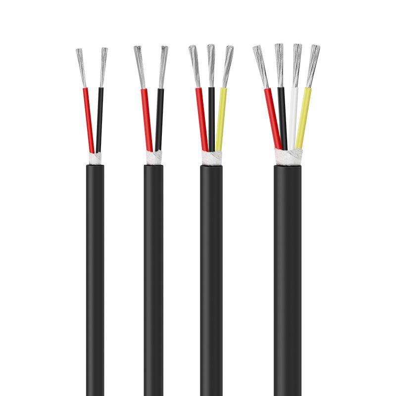 Высокогибкий многожильный силиконовый силовой кабель YGC (18-26 AWG), Термостойкий, 2-4 жилы