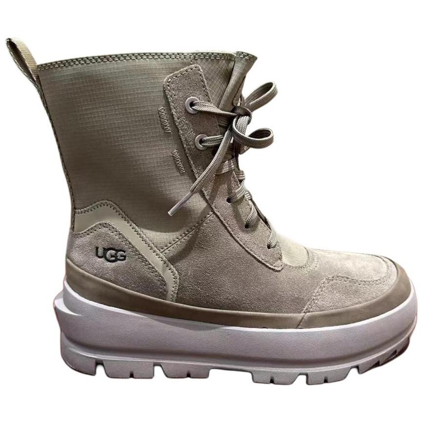 UGG Fashionable Comfortable Mid-Calf Martin Boots Women Boots Brown 1158496-ALP