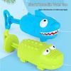 Детский водяной пистолет в виде акулы, игрушка для игр на улице: Пистолет-помпа для пляжной битвы между родителем и ребенком