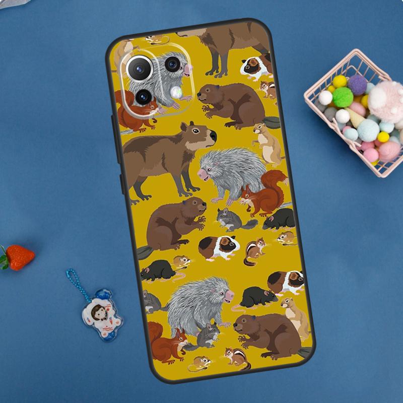 Чехол Крыса Мышь Для POCO F5 X3 X5 Pro X4 F4 GT C40 M5s F3 Чехол Для Xiaomi 13 12 Lite 12T 11T Pro 12X