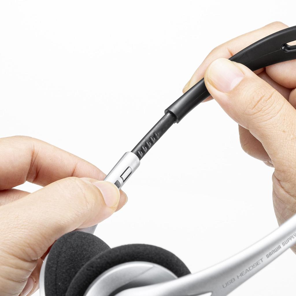 Sanwa Supply USB TypeC Гарнитура MM-HSTC03SV