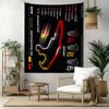 Formula One Silverstone Preview Wall Decor Tapestry Art For Pet Memorial Birthdaywedding Party Backdrop Family Gift