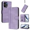 Wallet Case for Poco X8 Pro Max 5G - Leather/PU, Purple, With Lanyard