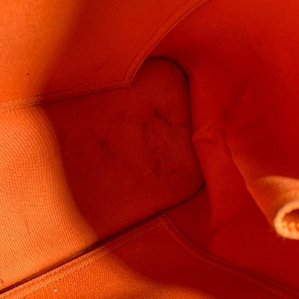 HERMES Kabak Elan PM Kabak Elan PM Shoulder Bag Tote Bag Canvas/Leather Orange