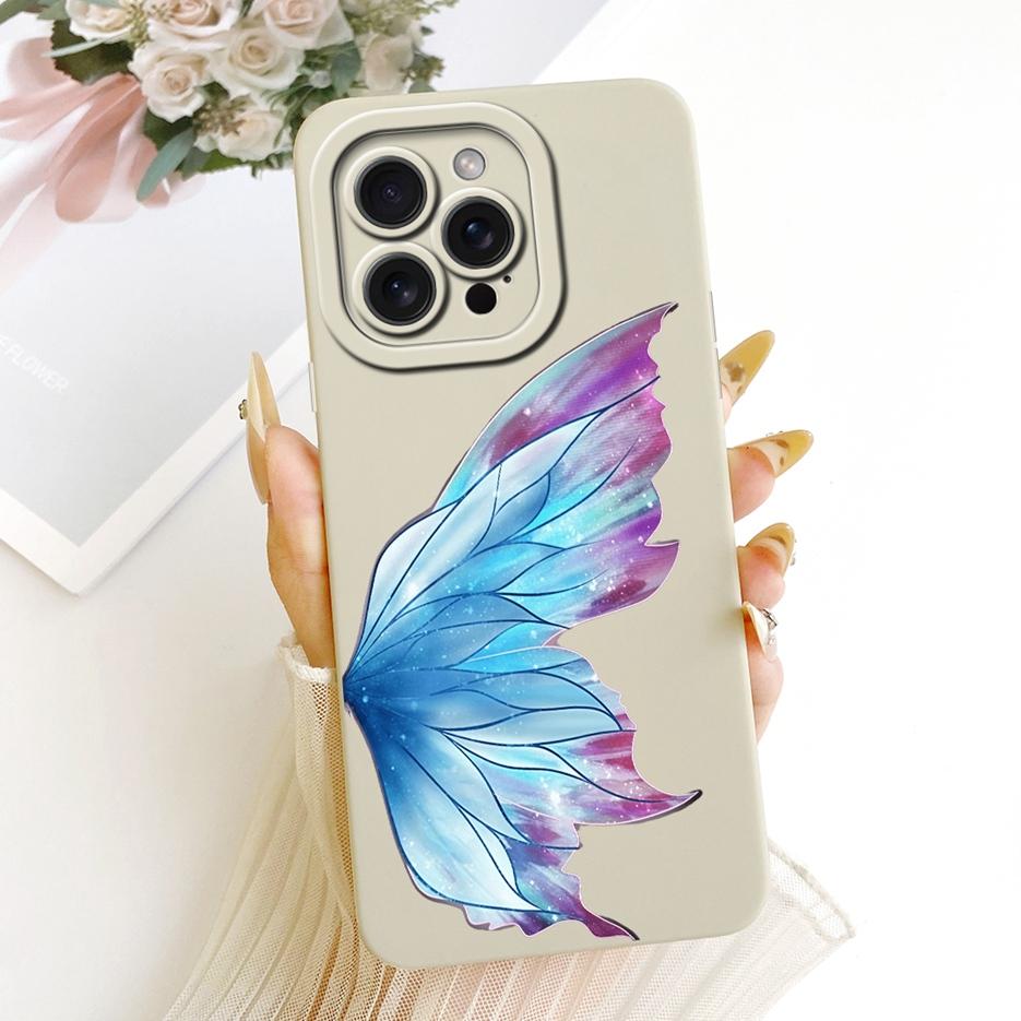 For Apple iPhone 13 Pro Max Case New Luxury Flowers Candy Painted Cover Soft Silicone Case For iPhone 13 Mini iPhone13 Pro Shell