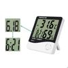 1PC HTC-1 LCD Electronic Digital Temperature Humidity Meter Home Thermometer Hygrometer Indoor Outdoor Weather Station Clock