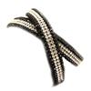 [L5287] - Black 'Sissi' Designer Bracelet (2 Rounds)