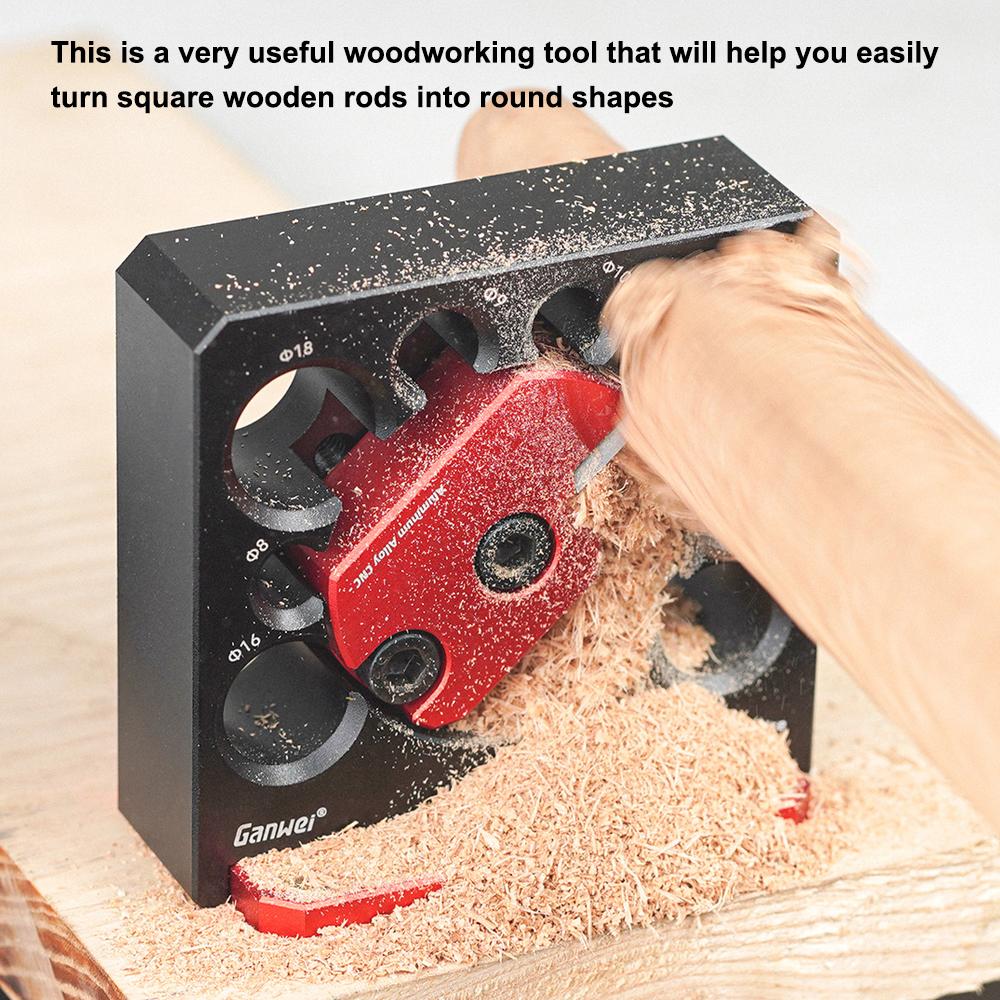 Набор приспособлений для изготовления шкантов из алюминиевого сплава, квадратный деревянный стержень для токарной обработки, круглый вспомогательный инструмент, твердосплавное лезвие с 8 различными диаметрами для токарной обработки