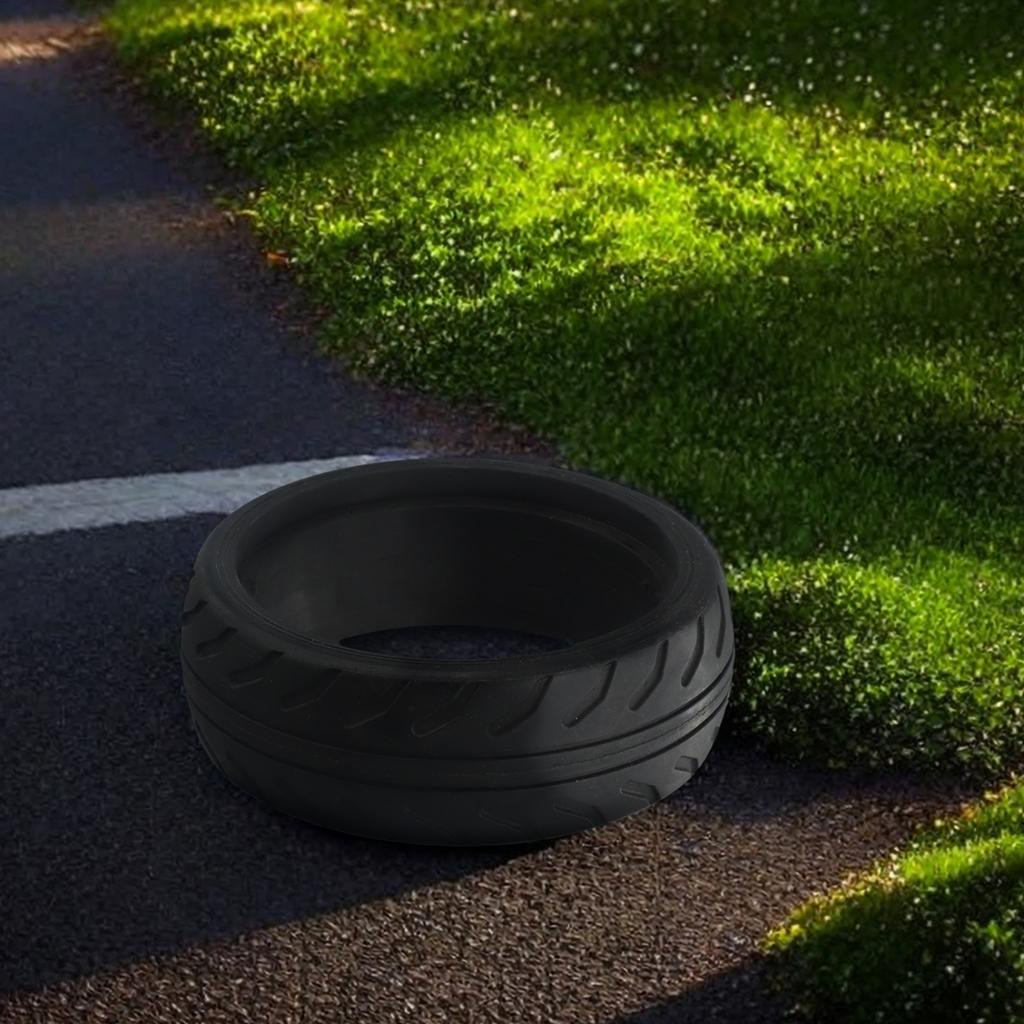 - Electric Scooter Electric Scooter Solid Wheel Tires Black