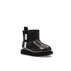 UGG Классические прозрачные мини-сапоги II Детские Черные Детские кроссовки 1112386K-BLK