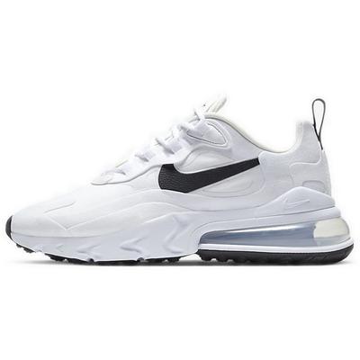 Air Max 270 React White Женские кроссовки Черный металлик-Серебристый CI3899-101