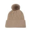 Wool Hat Autumn and Winter Braid Striped Plaid Ear Protection Warm Hat Imitation Mink Knitted Hat Women