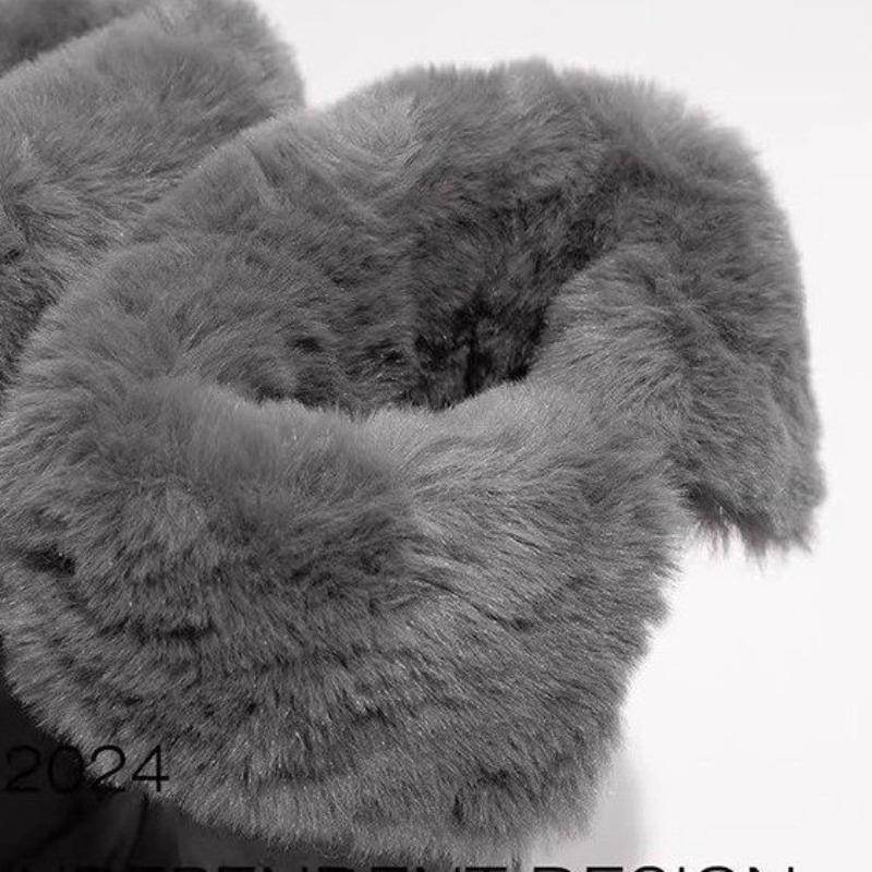 Новые высокие зимние ботинки для женщин, длинные хлопковые ботинки на толстой подошве и хлопковая обувь