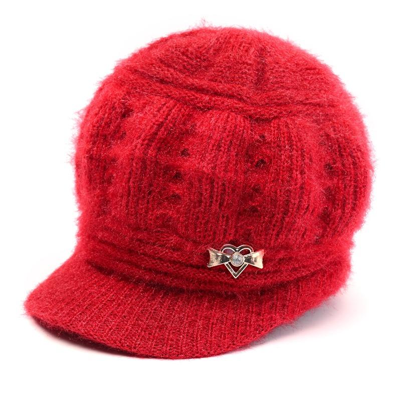 Осенне-зимние вязаные шапки, детские универсальные шапки из старой шерсти, флисовые утолщенные термошапки